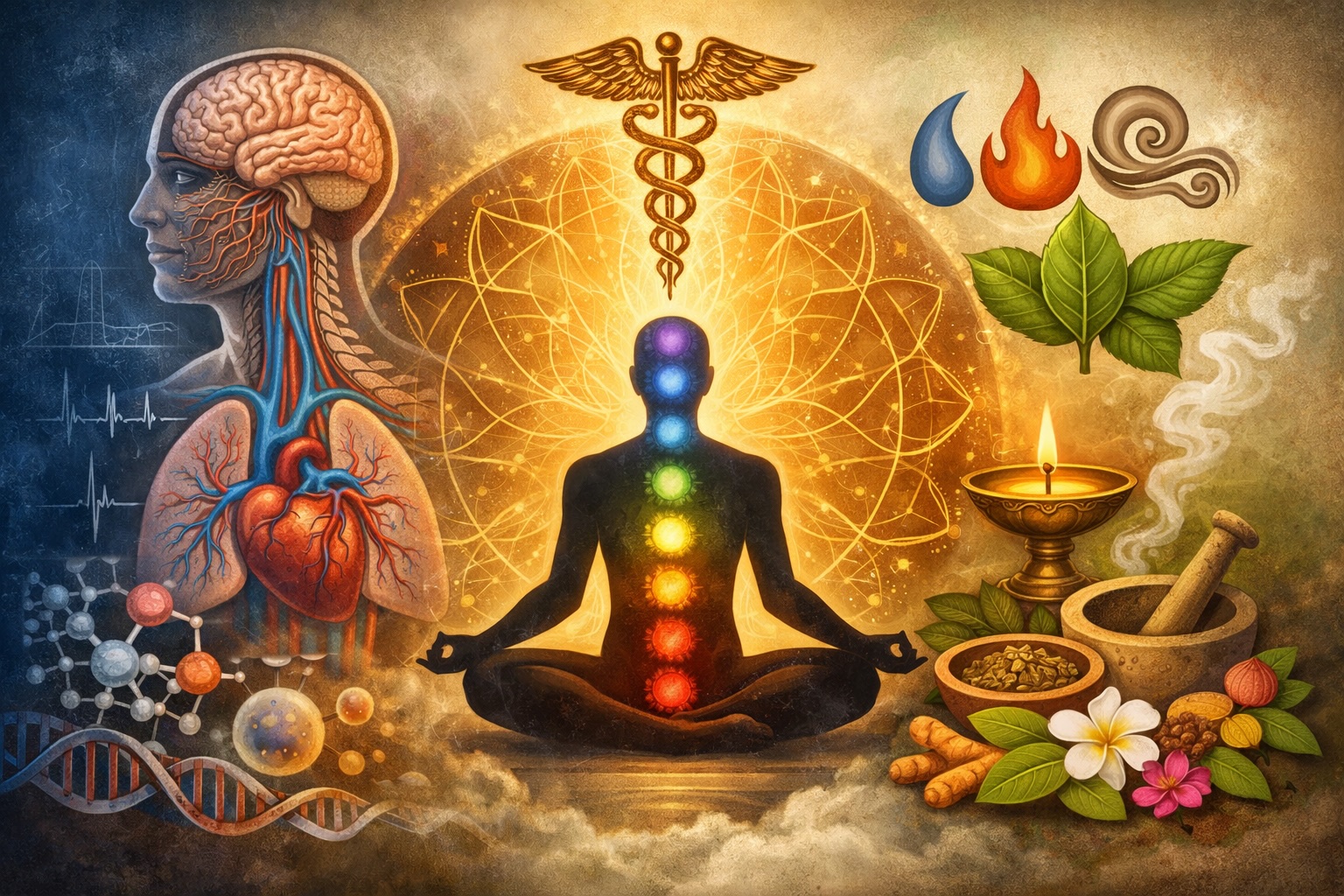 THE CONCEPT OF  ANATOMY AND PHYSIOLOGY IN AYURVEDA